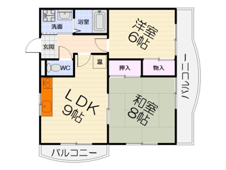 【間取り】 | グリーンヒル草部