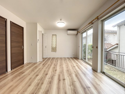 【洋室】 | 梶ヶ谷6丁目戸建て | 1階洋室（間取り図記載の仕切りはございません）