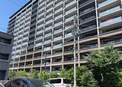 【現況写真】 | ルネ本厚木 | 道幅が広い場所は日当たりや風通が良好です。幅が広いのですれ違いも可能ですし大きな車でも駐車可能！一方で、大型車が通ることも多くなるため交通量の増加により騒音に繋がります。また土地の値段が高くなります。