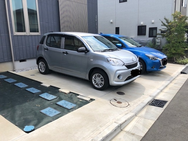 ブルーコートヴィラの駐車場