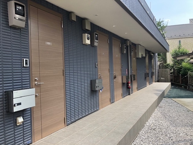 ブルーコートヴィラのロビー|耐震耐火旭化成へーベルメゾン