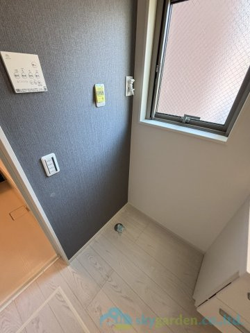 平塚市老松町1期　新築戸建　全1棟1号棟のランドリースペース