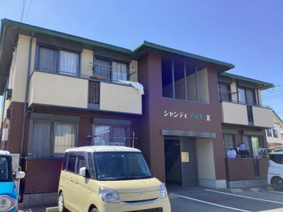 【外観】 | シャンティ　アオギⅡ　Ｄ棟