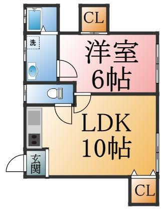 神戸市須磨区一ノ谷町３丁目のハイツ