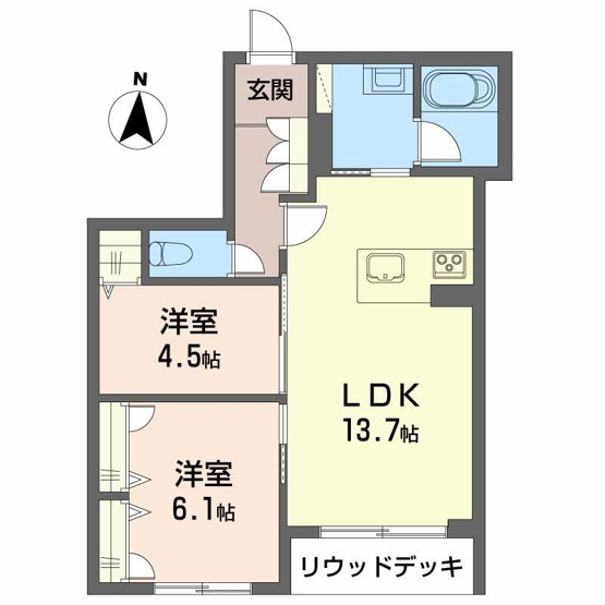 【間取り】 | カルムメゾン