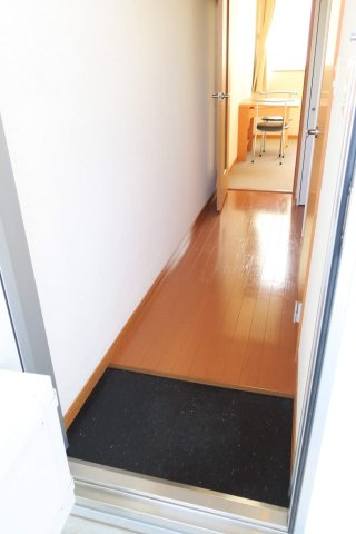 ロフト結城の玄関