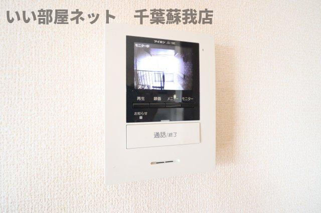 メルヴェイユ　Cのセキュリティ|TVモニターホン付きでセキュリティ面も安心！