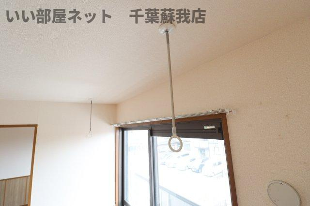 メルヴェイユ　Cの内装|室内物干