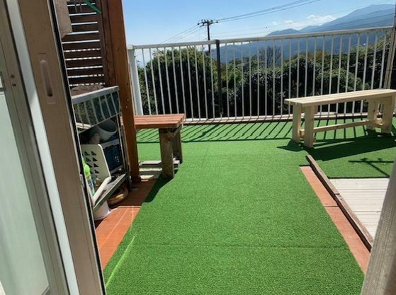 【バルコニー】 | 大室高原別荘地　戸建