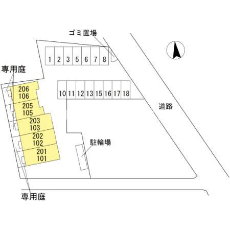 フォルティスの区画図