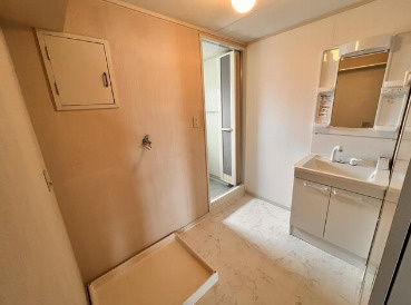 ピュアハイツ明石の独立洗面台