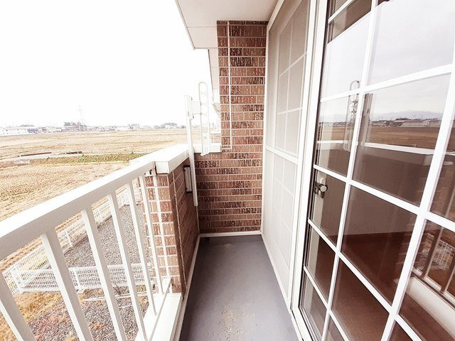 エンブレム・タウンＡのバルコニー