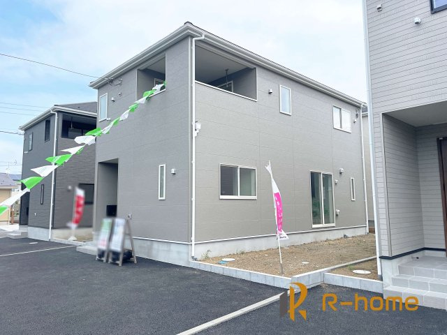 水戸市酒門町第16　新築戸建て　15号棟の外観|ご予約を頂ければ、『平日』はもちろん『早朝』や『夜間』もご見学可能です♪お気軽にお申し付けください♪