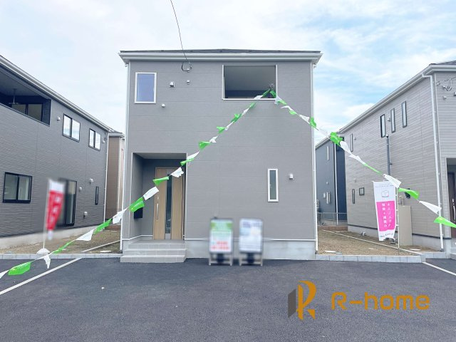 水戸市酒門町第16　新築戸建て　15号棟の外観|建物完成いたしました！ご予約で『平日』や『夕方』などでもご見学可能です！