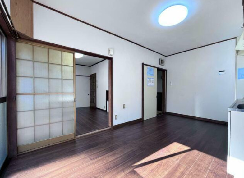 富士市大淵　中古戸建　のキッチン|DKは7.5帖有ります