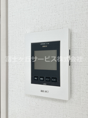 【セキュリティ】 | 裾野市公文名 新築一戸建て A号棟 | TVモニター付きインターフォンです