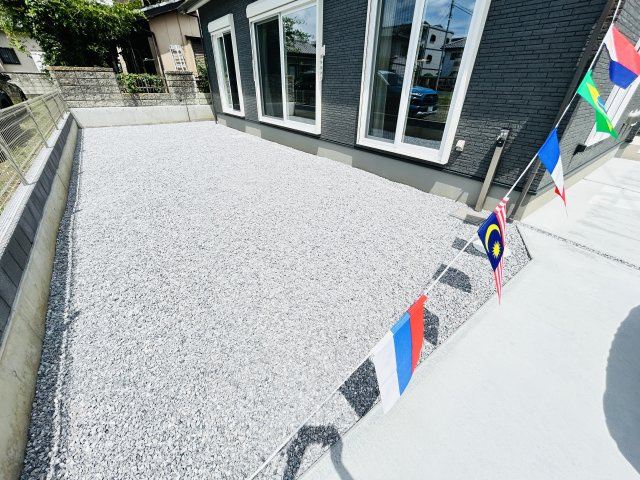 新築　渋川市行幸田　平屋一戸建ての庭|渋川市行幸田