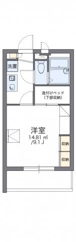 レオパレス川向の間取り