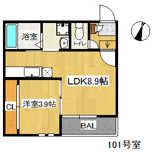 【間取り】 | Grandtic tranquil 警固　★プライスホームなら仲介手数料が割引価格です！★