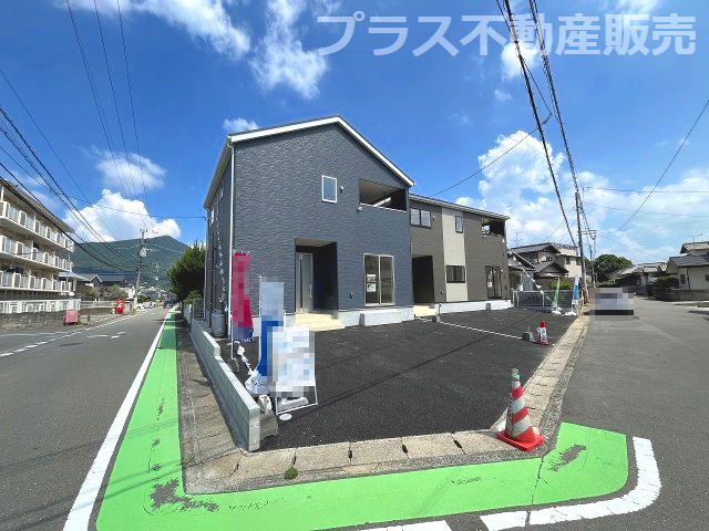 【外観】 | 糟屋郡須恵町新原第4　2号棟（全2棟）【仲介手数料無料・0円】 | 現地写真。同じ物件を見るなら、プラス不動産販売にお任せ下さい。