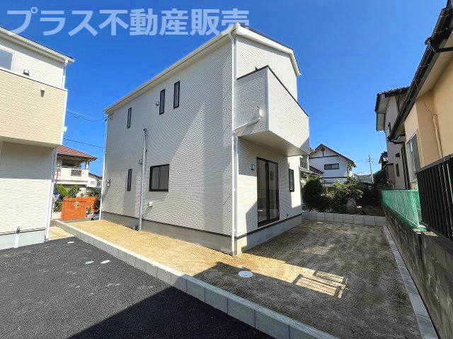 【外観】 | 福岡市西区今宿町第2　2号棟（全2棟）【仲介手数料無料・0円】 | 完成しました。物件内部もご見学頂けます。プラス不動産販売にお任せ下さい。