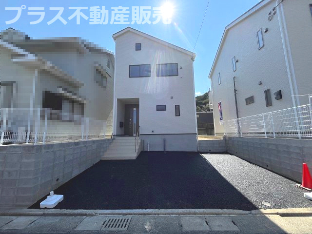 【外観】 | 福岡市西区今宿町第2　2号棟（全2棟）【仲介手数料無料・0円】 | 現地写真。同じ物件を見るなら、プラス不動産販売にお任せ下さい。