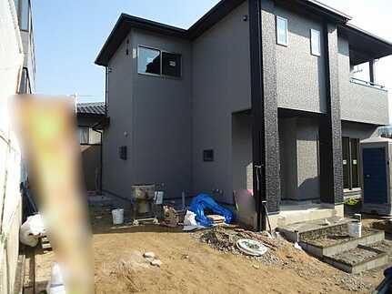 安佐北区口田3丁目の前面道路含む現地写真