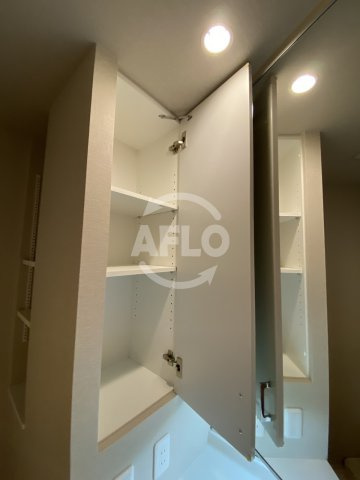 パークアクシス梅田の収納|パークアクシス梅田　リネン庫