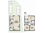 山科区北花山市田町　新築戸建の画像