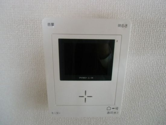 アーバンハイツのセキュリティ|モニター付きインターホンです