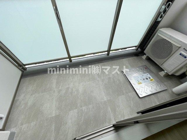 エクレレメディコ天六のバルコニー