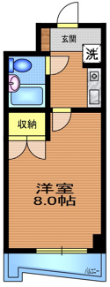 【間取り】 | 雅ビル | ※反転タイプ