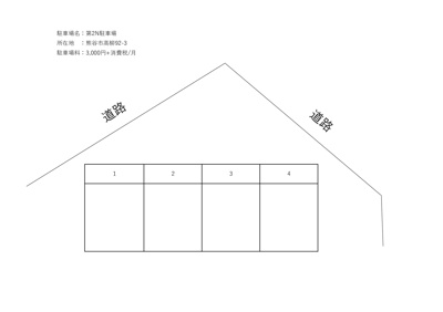 【区画図】 | 第２N駐車場