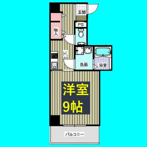 ビオラ名駅西の間取り