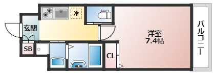【間取り】 | プレイシズ新大阪