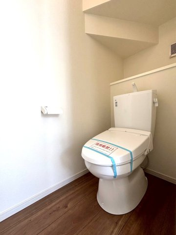 北葛飾郡松伏町　大字松伏　新築戸建　　全1棟のトイレ|シンプルで使いやすいトイレです