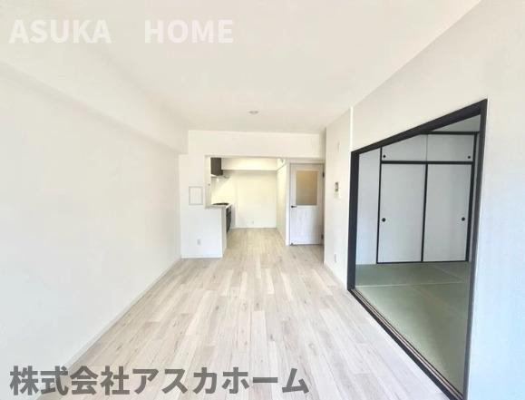 港北ニュータウンビュープラザセンター北の居間・リビング