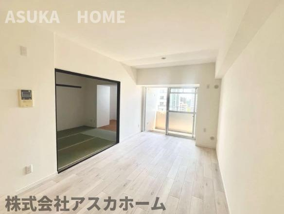 港北ニュータウンビュープラザセンター北の居間・リビング