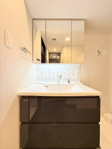 S-RESIDENCE福島diverseの洗面所