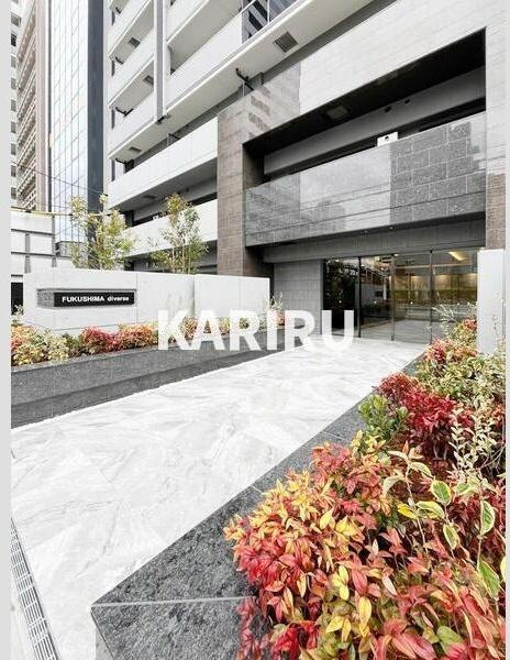 S-RESIDENCE福島diverseのエントランス