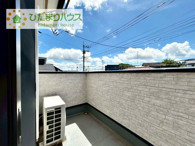【バルコニー】 | つくば市みどりの南　中古戸建 | あたたかな光が差し込む、南向きのバルコニー(#^^#)
