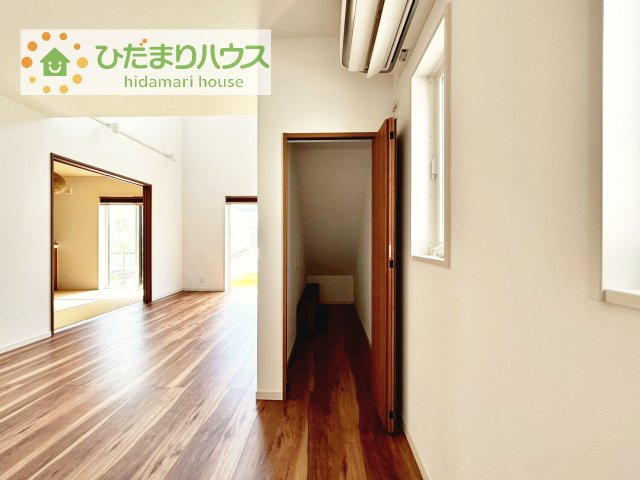 【収納】 | つくば市みどりの南　中古戸建 | 階段下を活かした収納！