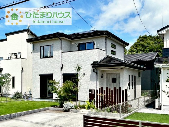 【外観】 | つくば市みどりの南　中古戸建 | 外に出るたびに何度も見てしまうお洒落な外観♪