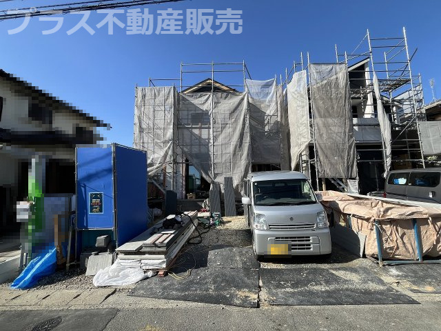 【外観】 | 福岡市城南区堤1丁目3期　1号棟（全2棟）【仲介手数料無料・0円】 | 現地写真。同じ物件を見るなら、プラス不動産販売にお任せ下さい。