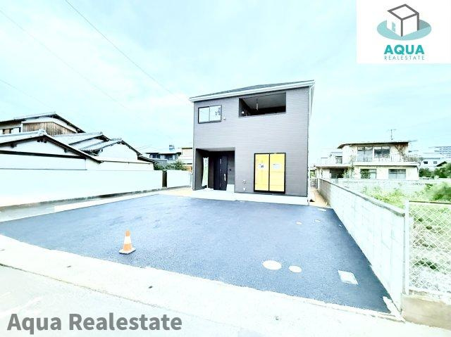 高松市太田下町の新築一戸建の前面道路含む現地写真|前面道路含む現地写真です