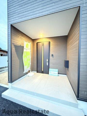 高松市太田下町の新築一戸建の玄関|毎日通る玄関はこちらです