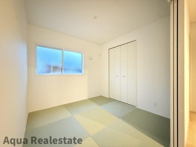 高松市太田下町の新築一戸建の和室|日本らしい落ち着いた雰囲気の和室です