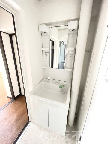 【洗面所】 | スペースが確保できる洗面所です