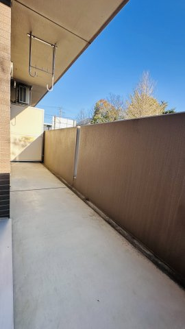 ペアーフィールドＢのバルコニー