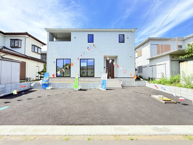 つくば市自由ケ丘第8　新築戸建て　1号棟の駐車場